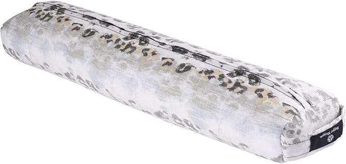 Hugger Mugger Pranayama Yoga Bolster - Very Firm, use Under Length of Spine for Deeper Breathing or Under Ankles, Handmade in The USA - Bloomnest