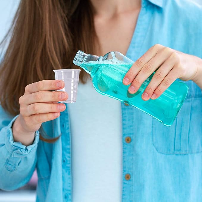 3oz Disposable Plastic Cups 500 Pack,Small Mouthwash Cups, Bulk Sample Tumblers for Home, School, Office, Parties, or Commercial Use - Bloomnest