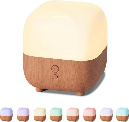 InnoGear 150ml Essential Oil Diffuser, Premium 5-in-1 Diffusers for Home Scent 8 LED Color Aromatherapy Diffuser Air Desk Mini Humidifier Small Vaporizer Aroma Diffuser for Computer Laptop Room Office - Bloomnest