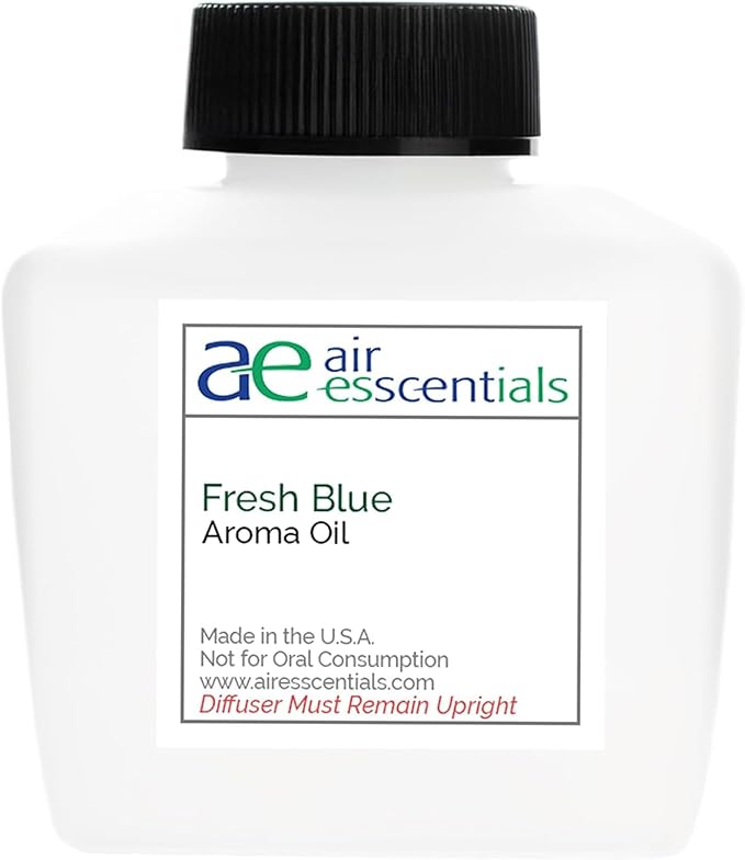 Fresh Blue Aroma Oil, Essential Oils Blend for Diffusers & Scent Machines, Mandarin, Ozone, and Cardamom Blend, Aromatherapy, Cold Air Diffuser Compatible, 100 mL - Bloomnest