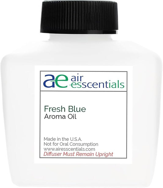 Fresh Blue Aroma Oil, Essential Oils Blend for Diffusers & Scent Machines, Mandarin, Ozone, and Cardamom Blend, Aromatherapy, Cold Air Diffuser Compatible, 100 mL - Bloomnest