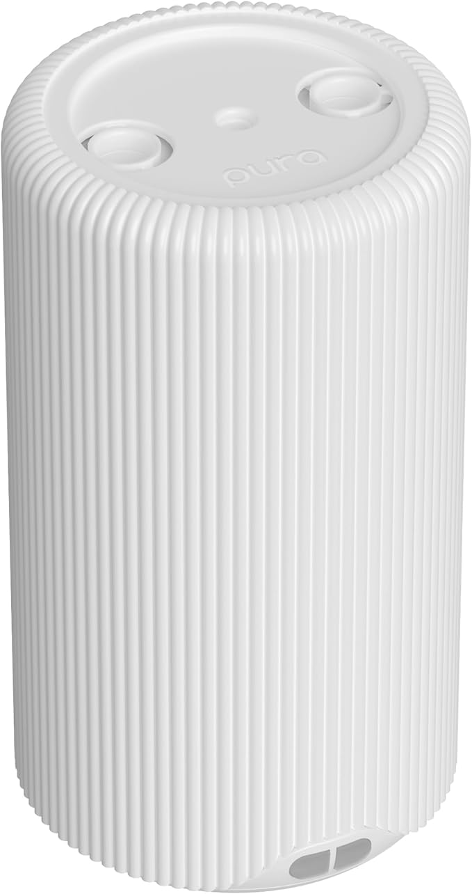 Pura Plus Smart Home Fragrance Diffuser for Large Spaces - Adjust Scent Intensity, Set Schedules & Timers, and More in Pura App - Fragrances Sold Separately - White - Bloomnest