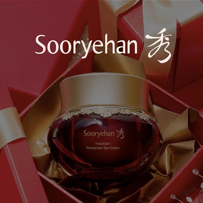 Sooryehan Hyobidam Fermented Eye Cream (0.84 fl oz) - Korean Skincare, Luxury Premium High-end Cream by LG Beauty. Intensive Skin Care. - Bloomnest