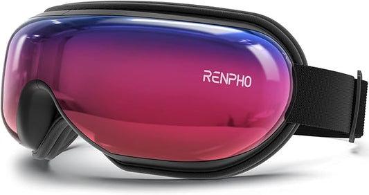 RENPHO Eyeris 1 Eye Massager with Heat, Christmas Birthday Gifts for Women Men Mom Dad Her Him, FSA Eligible HSA Eye Mask for Migraine, Smart Sleep Mask for Dry Eyes Relax, Reduce Strain - Bloomnest