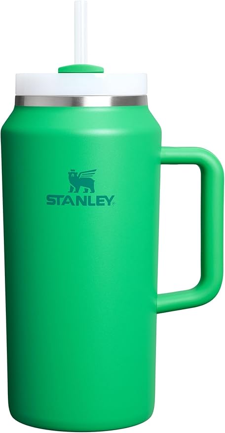 Stanley Quencher H2.0 Tumbler with Handle & Straw 64 oz | Flowstate 3-Position Lid | Large Capacity for Travel & Sports | Insulated Stainless Steel Cup | BPA-Free | Meadow