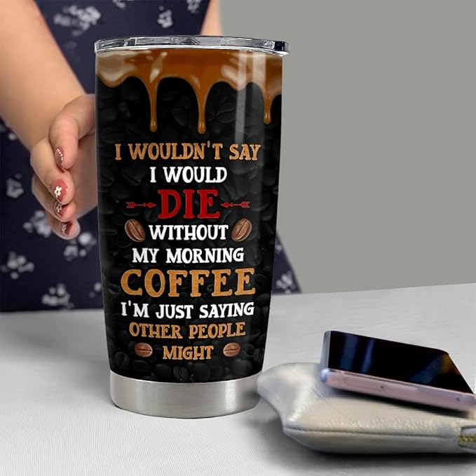 SANDJEST Personalized Dragon Tumbler Funny Dragon Coffee 20oz 30oz Tumblers with Lid Gift for Coffee Lovers Dragons Love Women Girl Friends Christmas Birthday - Bloomnest