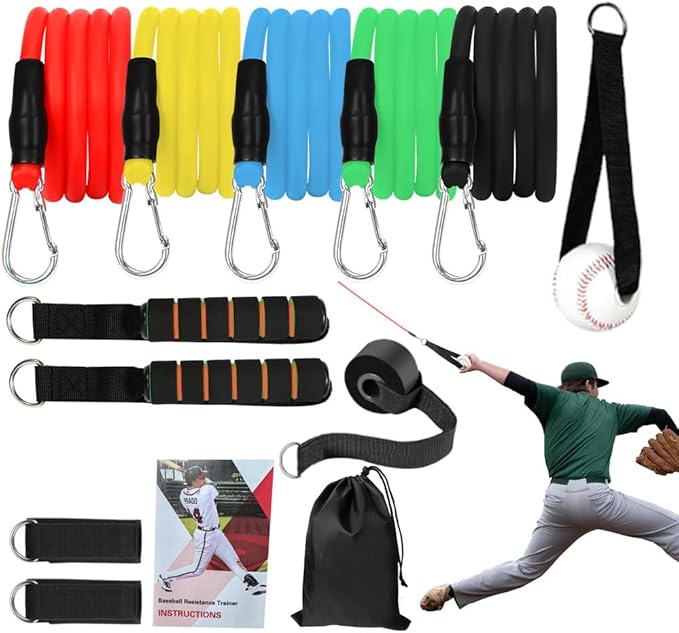 Baseball Resistance Bands for Pitchers – Pro-Grade Arm Strength & Pitching Bands - Bloomnest