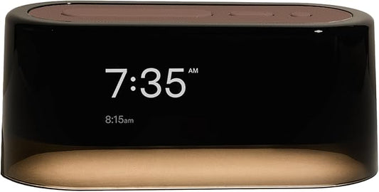Loftie Alarm Clock with Sound Machine – Smart Alarm Clock with Light, White Noise, Bluetooth Speaker, Night Light Sound Machine, 100+ Sounds, Blackout Mode, No WiFi Mode, Optional Subscription -Coffee - Bloomnest