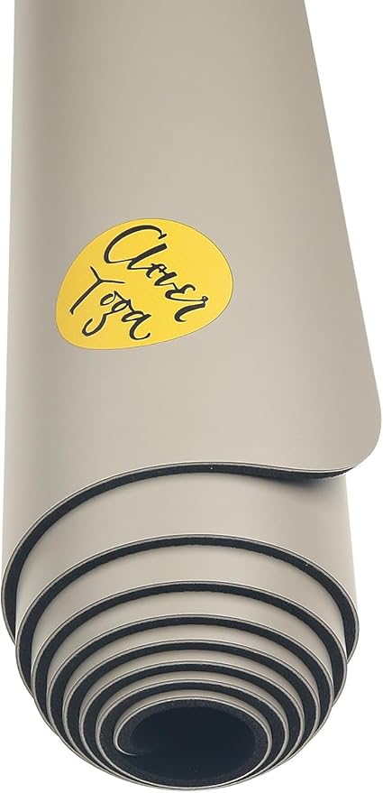 Clever Yoga Liquid Balance Thick Yoga Mat - Pro Exercise Yoga Mat with Non-Slip Surface for Home Gym, Earth-Friendly & Recyclable Pilates and Workout Pad Women & Men, 4.5 mm - Bloomnest