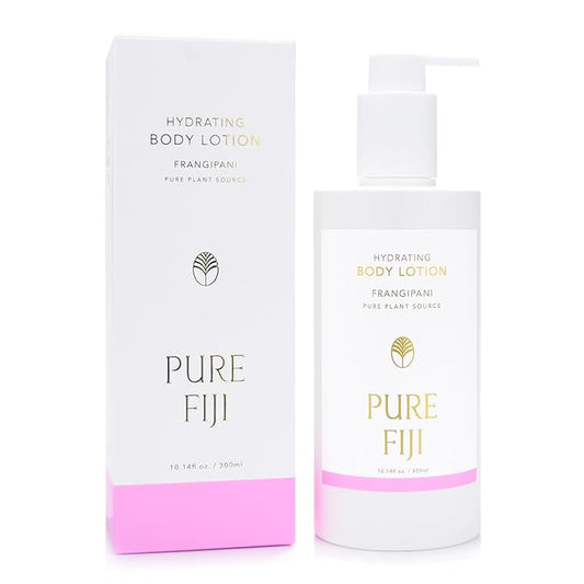 PURE FIJI Hydrating Body Lotion, Frangipani (10.14 Fl.Oz /300ml)