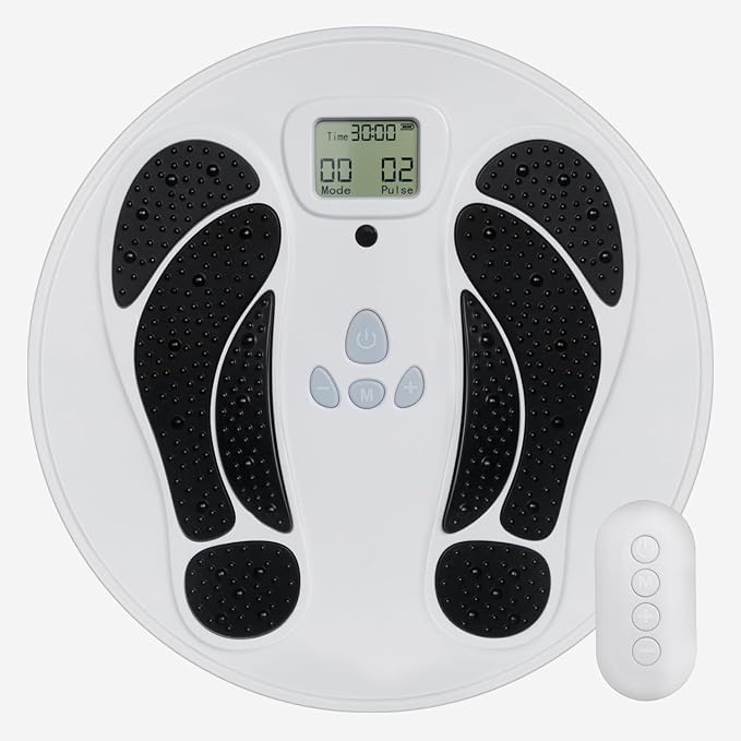 Electronic Muscle Stimulator (Model: AST-300W),EMS Foot Massager for Neuropathy, TENS & EMS Foot Circulation Stimulator (Big) - Bloomnest