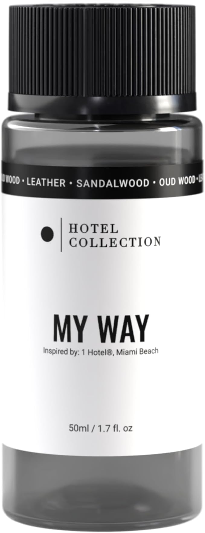 Hotel Collection Diffuser Oil - My Way - Aromatherapy Essential Fragrance Oil - Sandalwood, Warm Virginia Cedar & Beautiful Iris - 50ML 1.7 Fl oz - Bloomnest