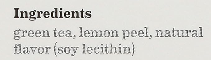 BigelowTea Green Tea With Lemon (Caffeinated), 20 Count - Bloomnest