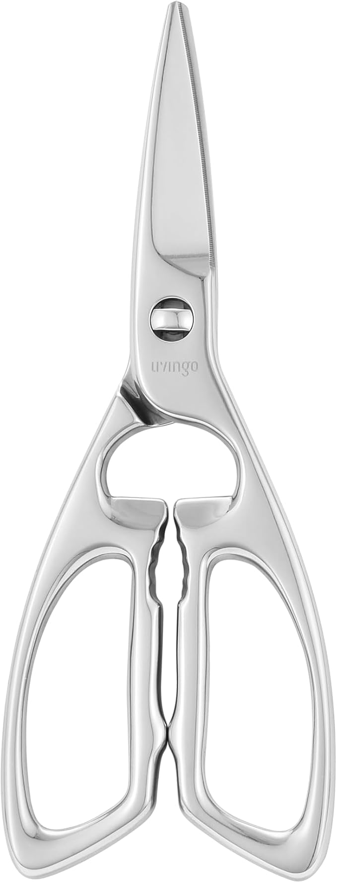 LIVINGO Heavy Duty Kitchen Scissors - Multi-function Dishwasher Safe Stainless Steel Forged Come Apart Utility Shears All Purpose for Cutting Food, Meat, Poultry, Vegetable, Nutcracker - Bloomnest