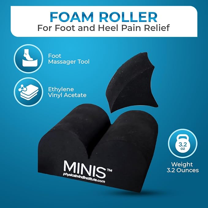 PARASETTER MINIS Foam Roller for Foot and Heel Pain Relief, Relieve Planter Fasciitis – Patented Foot and Arch Massager Tool - Bloomnest