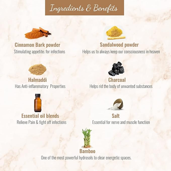 Soul Sticks Aztec Cinnamon Resin Incense Sticks, 90 Hrs Burn Time – 100% Natural, Hand-Rolled & Slow-Burning 6 Pcs| Artisan Blend for Yoga, Meditation, Relaxation, Aromatherapy (Cinnamon)