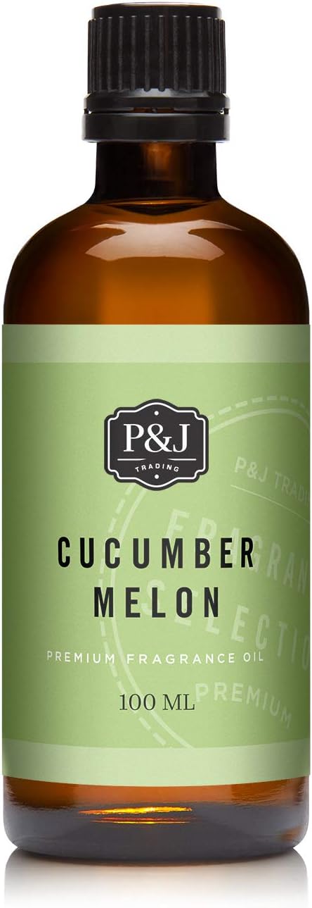 P&J Trading - Cucumber Melon Scented Oil 100ml - Fragrance Oil for Candle Making, Soap Making, Diffuser Oil - Bloomnest