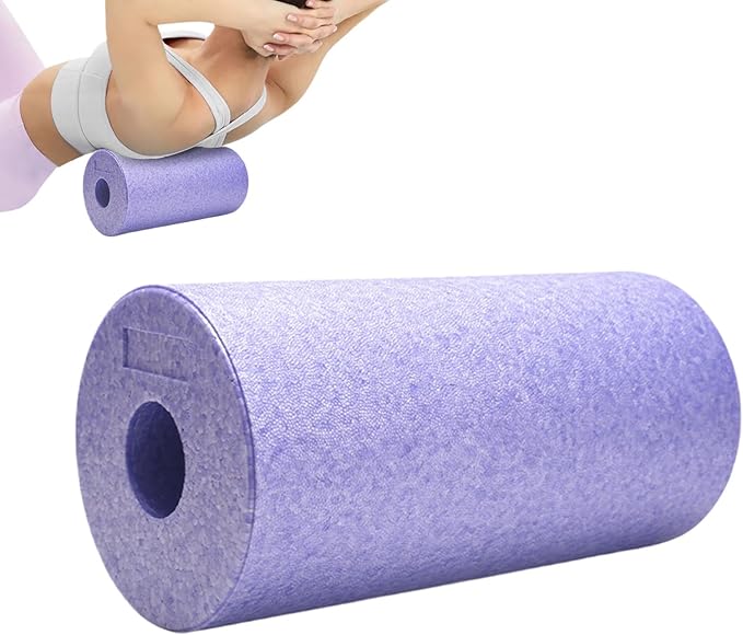 Foam Roller, Deep Tissue Massager with Textured, Full Body Massage Tool with Ergonomic Design, Muscle Recovery Back Legs Arm, Neck Foot Yoga Pilates Stretching Workout Exercise Travel - Bloomnest