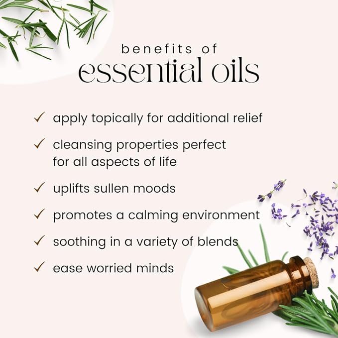 GreenHealth Lavender Essential Oil – 16 fl oz (473 ml) Amber Glass Bottle – 100% Pure & Uncut – Bulk Lavender Oil for Diffuser, Aromatherapy, Soap Making, Candles & DIY - Bloomnest