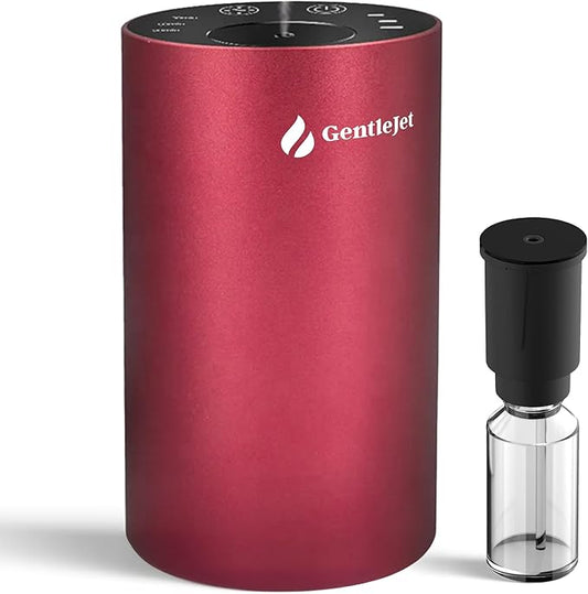 LiteMist Cold Air Essential Oil Diffuser – Waterless Nebulizing Aroma Diffuser, USB-C Cordless 2000mAh Battery, Aluminum Portable Scent Diffuser for Home Office Car, 0.7oz / 20ml - Bloomnest