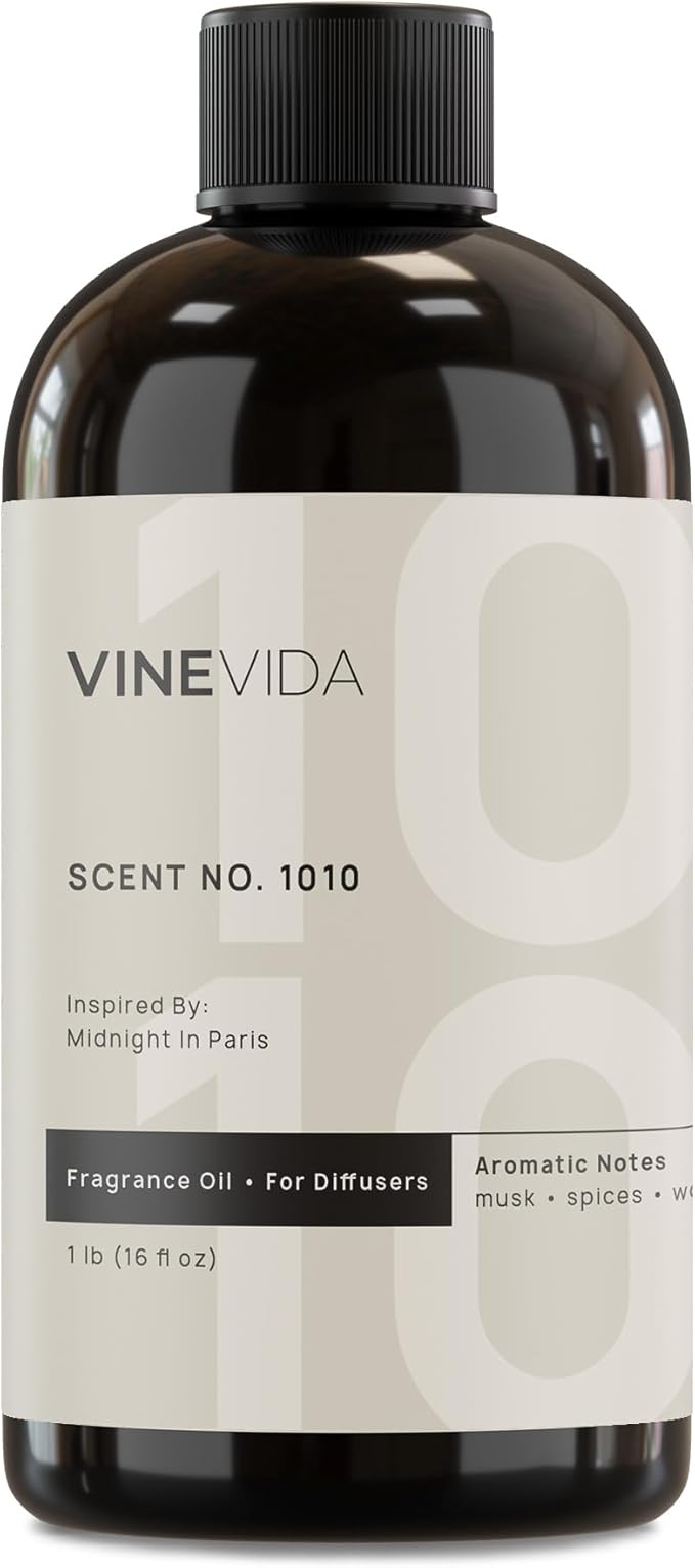 VINEVIDA (16oz) Hotel Fragrance Collection Diffuser Oil - Hotel Scents Diffusers for Home - Cold Air Diffuser Oil - Hotel Scent Essential Oil - Scent No.1010 Inspired by Hotel Costes VINEVIDA