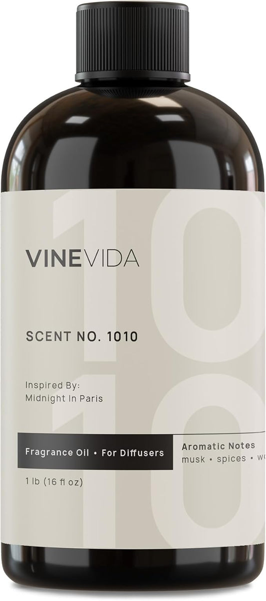 VINEVIDA (16oz) Hotel Fragrance Collection Diffuser Oil - Hotel Scents Diffusers for Home - Cold Air Diffuser Oil - Hotel Scent Essential Oil - Scent No.1010 Inspired by Hotel Costes VINEVIDA