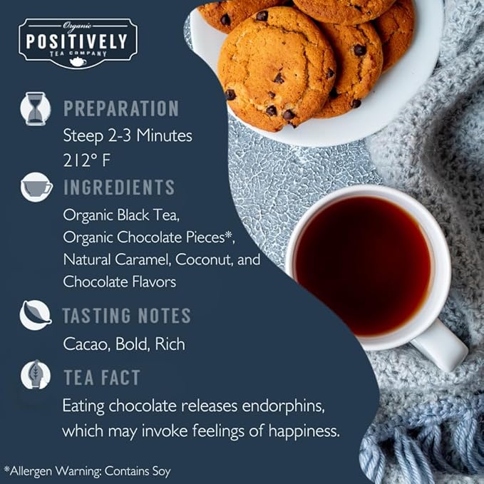 Organic Positively Tea Company, Dessert Tea Sampler, Loose Leaf, 4 Ounce, 3 Pack - Bloomnest