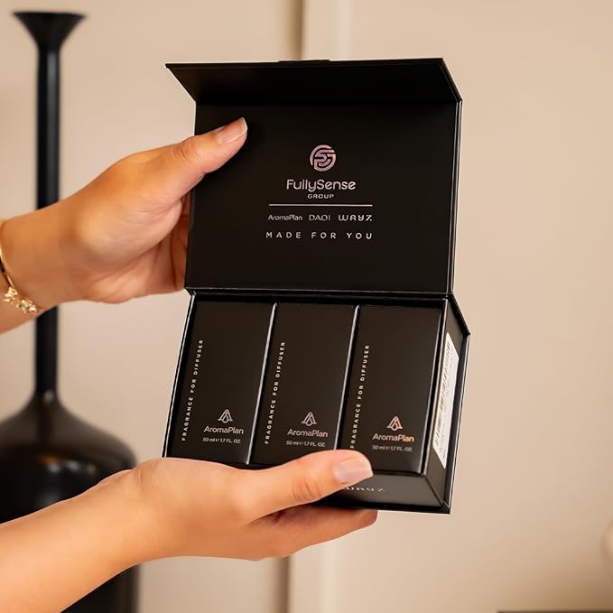 AromaPlan The Bestsellers Set, Dubai, Santal, 24 Knights - Top Picks Set Collection- Gift Set, USA Fragrance- Luxury Aroma & Hotel Fragrance Diffuser Oil- USA Made (3 Pack/ 1.7 fl.oz (50 ml) - Bloomnest