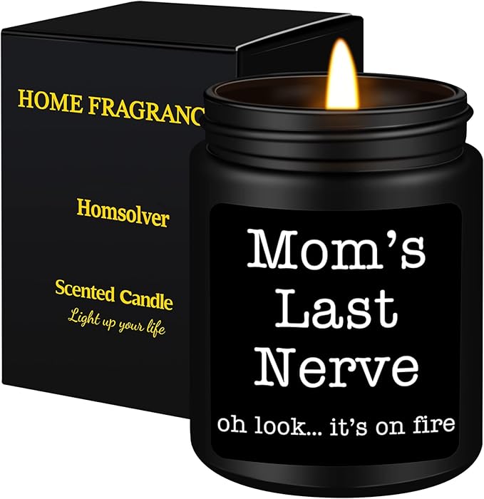 Homsolver Gifts for Mom from Daughter Son, Best Mom Gifts, Funny Mom, Birthday Thanksgiving for Mom Stepmother Adoptive Mother, Mom's Last Nerve