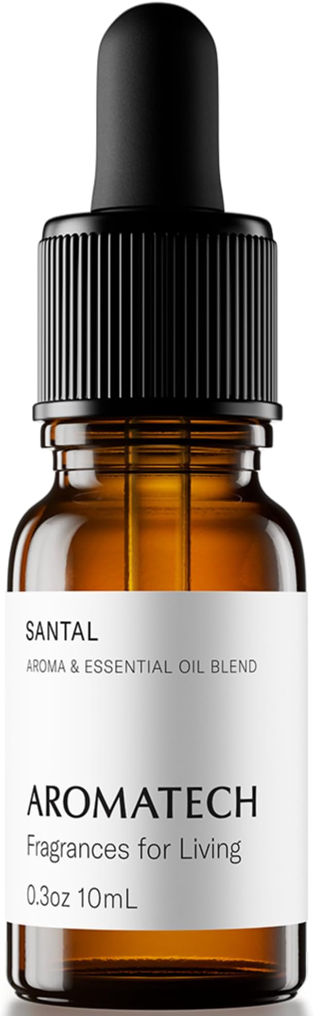 AromaTech Santal Aroma Essential Oil Blend: Luxury Hotel Inspired Aromatherapy with Amber, Vanilla, Cedar & Sandalwood for Ultrasonic Diffusers & Nebulizers - 0.3 fl oz, 10 mL - Bloomnest