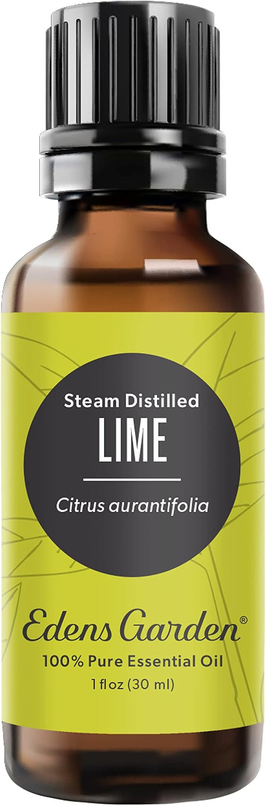 Edens Garden Lime- Steam Distilled Essential Oil- 100% Pure Premium Grade, Undiluted, Natural, Therapeutic, Aromatherapy, The Best for Diffuser, Candle, Laundry, Humidifiers 30 ml (1 fl oz) EdensGarden