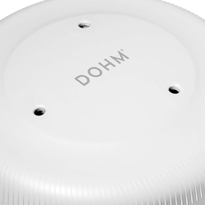 Yogasleep Dohm UNO White Noise Sound Machine (White) with Real Fan Inside for Non-Looping White Noise, for Travel, Office Privacy, Meditation, Sleep Aid for Adults & Baby, Registry Gift - Bloomnest