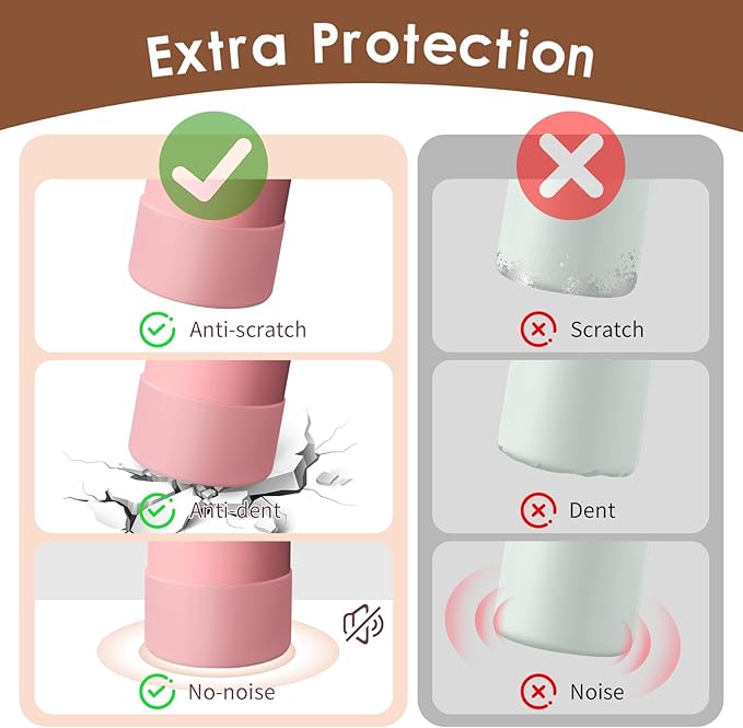 2PCS Silicone Water Bottle Boot, Compatible with Owala 24oz 32oz 40oz, Protective Anti-Scratch & Anti-Dent No Noise Sleeve Cover for FreeSip/Twist/Flip Water Bottles (Sugar High, 24oz) BKBY