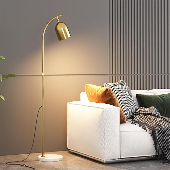Nordic Floor Lamp Modern Simple Family Iiving Room Bedroom Creativity LED Decorative Standing Light (S) - Bloomnest