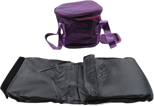 LiebeWH Singing Bowl Bag Carrying Case with Padded Storage for Crystal Bowls(14in Pure) - Bloomnest