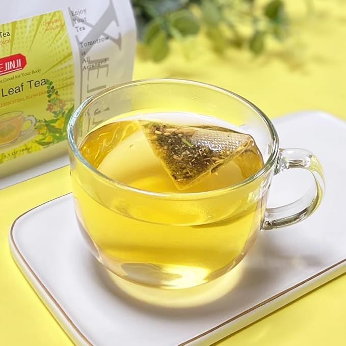 Mullein Leaf Tea - 2.2g*40 TeaBags - Re-usable for Brew - for Detox & Lungs - 100% Natural Mullein Mullein Leaf & Stem & Flower - Non-GMO - Caffeine-free - Eco-Conscious Tea Bags - Bloomnest