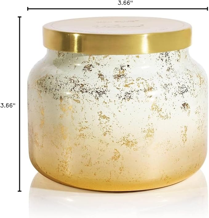 Capri Blue Glimmer Jar Candles - Luxury Holiday Scented Candles for Home - Long Lasting Soy Wax Blend - Scented Holiday & Home Decor - Volcano Jumbo Signature Jar (48 oz) - Bloomnest