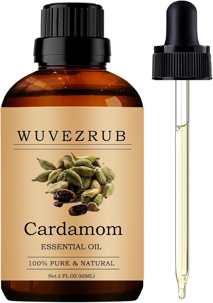 Cardamom Essential Oils, 60ML Pure and Natural Essential Oil for Aromatherapy Diffuser - Cardamom /2 Fl Oz - Bloomnest