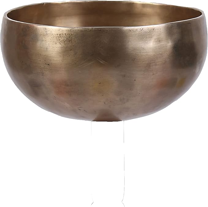 6 inch Tibetan Hammered Old Antique Himalayan 7 Metal Singing Bowls Meditation Singing Bowl For Healing Prayer,Yoga With Prayer Flag ,Mallet, & Cushion, GH-02 Bloomnest