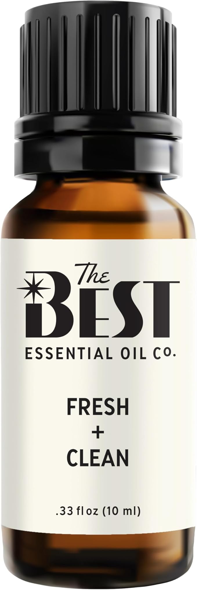 The Best Fresh + Clean Essential Oil Blend- Premium Grade- 100% Pure & Natural for Aromatherapy, Diffuser, Spa, Massage, Air Freshener- 10 ml (.33 fl oz) - Bloomnest