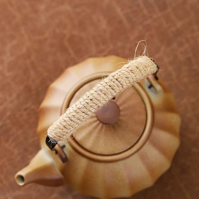 Lifting Beam Pot Style Rough Pottery Tea Set, Boiled Over Open Fire, Gift Box Packaging Suitable for Mother'S Day, Father'S Day, Christmas, Birthday Parties, Company Gifts