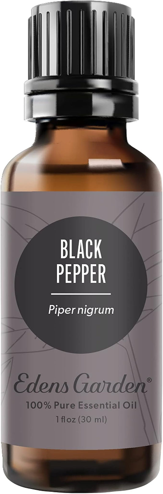 Edens Garden Black Pepper Essential Oil- 100% Pure Premium Grade, Undiluted, Natural, Therapeutic, Aromatherapy, The Best for Diffuser, Skin, Humidifiers, Kid Safe 30 ml (1 fl oz) - Bloomnest