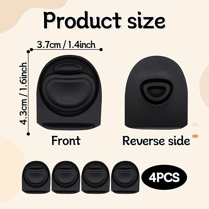 4pcs Replacement Stopper Seal Compatible with Owala FreeSip 24oz 32oz,Water Bottle Lid Insert Cap Silicone Seal Parts for Owala 16/19/24/32/40oz Spout Gasket Mouth piece Accessories F6 Frokolla