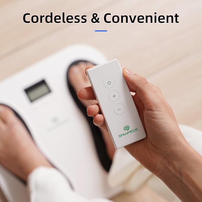 Transcutaneous Electrical Nerve Stimulator, Foot Massager, TENS & EMS for Pain Relief, 10 Modes and 20 Levels with Remote Control, Neuropathy, Relieve Swelling, Cramps, Plantar Fasciitis - Bloomnest