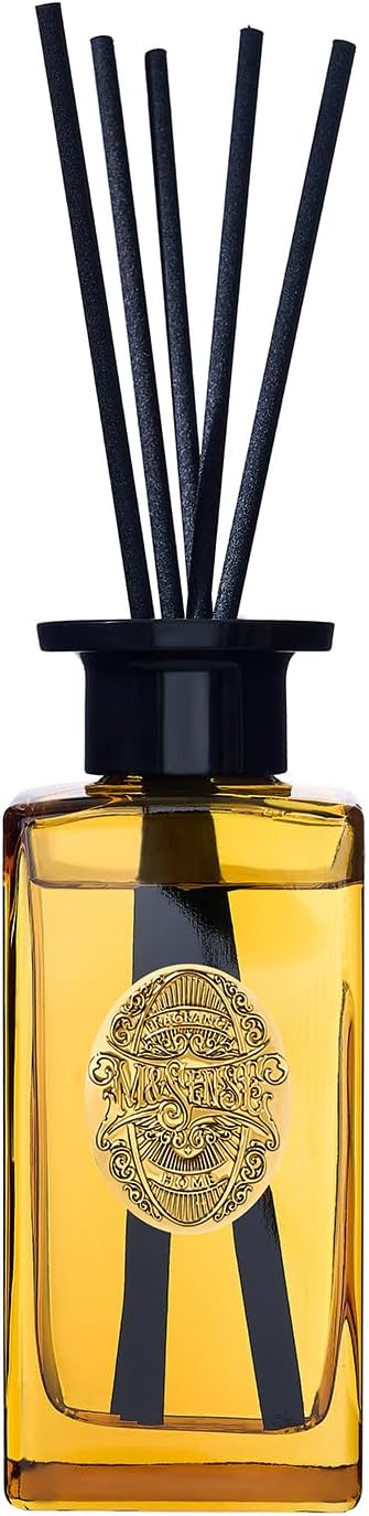 M&SENSE 6.3 oz Large Reed Diffuser Set | New Home Scent Oil Diffuser with Sticks | Hotel Collection Non-Toxic Essential Oil |for Bedroom Bathroom Living Room MSENSE