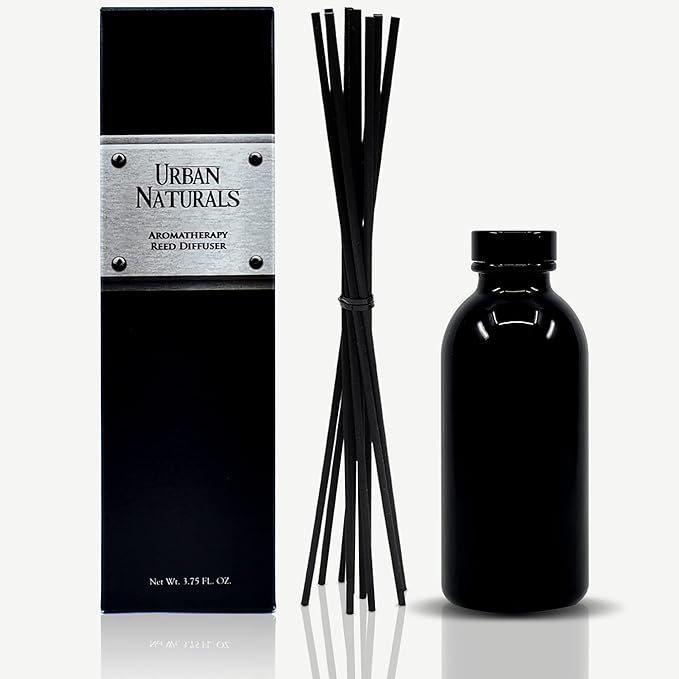 Urban Naturals Lavender Cedarwood Reed Diffuser Oil Set with Reed Sticks – Made in The USA - Bloomnest