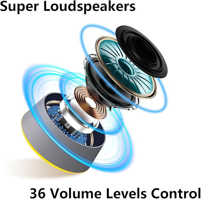 Brown Noise Sound Machine with 30 Soothing Sounds White Noise Machine 12 Colors Night Light for Baby Adults Kids Sleep Machines 36 Volume Levels 5 Timers for Home Office - Bloomnest
