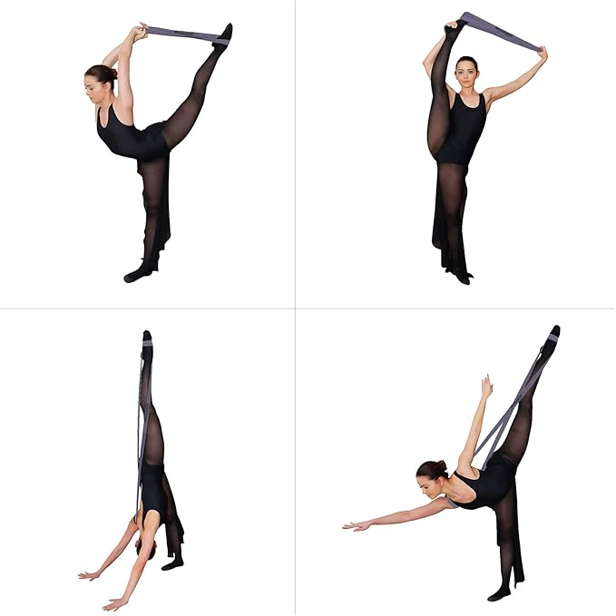 Zenmarkt Ballet Stretch Bands for Flexibility and Strength - Stretch Bands Ideal to Have as Dance Equipment in Every Competition - Suitable for Gymnastics, Cheerleading, and Pilates Training - Bloomnest