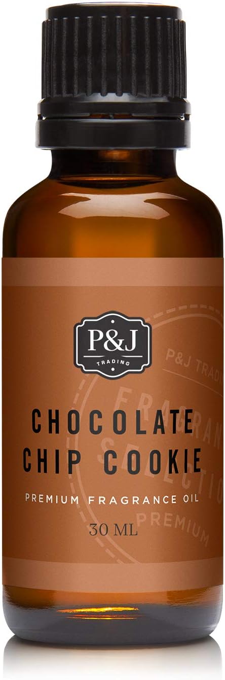 P&J Trading - Chocolate Chip Cookie Scented Oil 30ml - Fragrance Oil for Candle Making, Soap Making, Diffuser Oil PJTrading