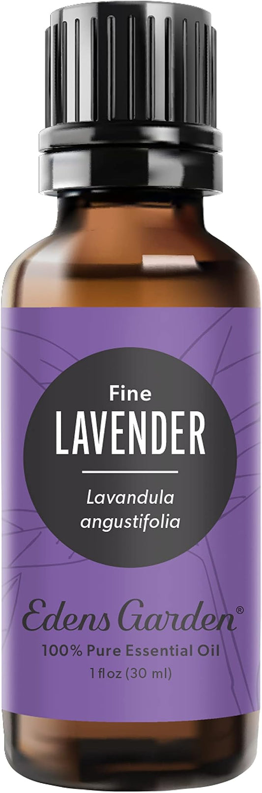 Edens Garden Lavender- Fine Essential Oil- 100% Pure Premium Grade, Undiluted, Natural, Therapeutic, Aromatherapy, The Best for Diffuser, Candle, Humidifiers, Kid Safe 30 ml (1 fl oz) EdensGarden
